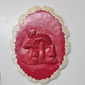 Red Mushroom Wall Art